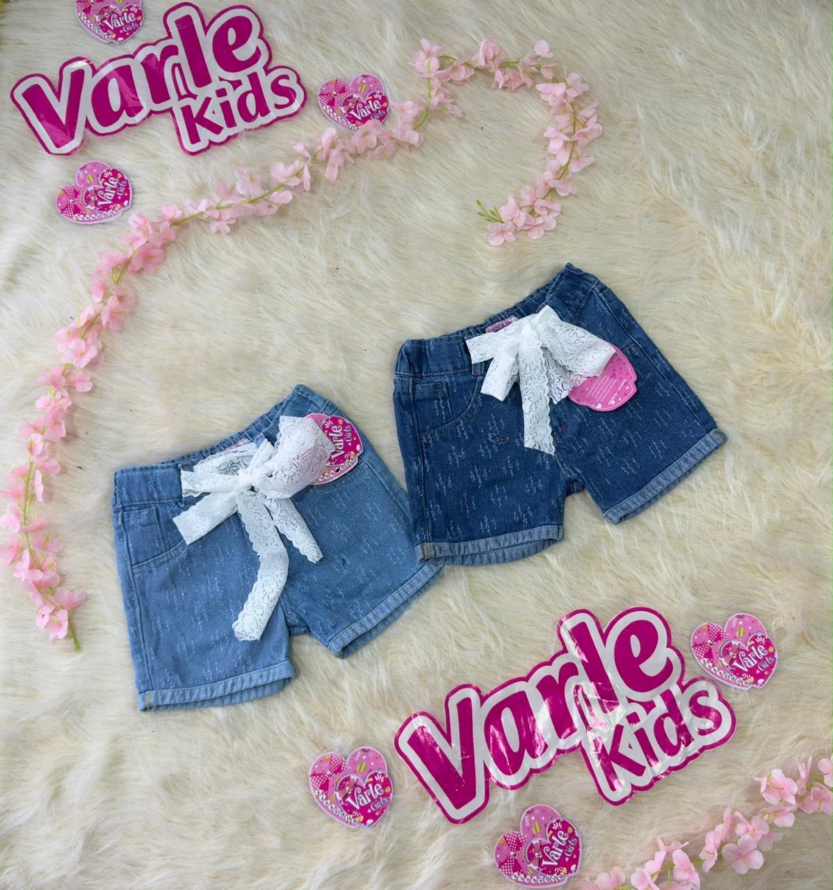 Short Denim Moño Blanco